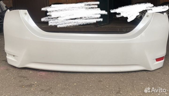 Бампер corolla e160, e170