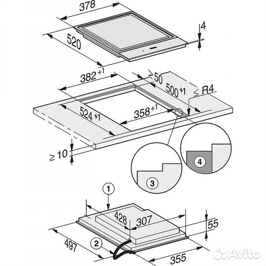 Варочная панель Miele CS 7632 FL