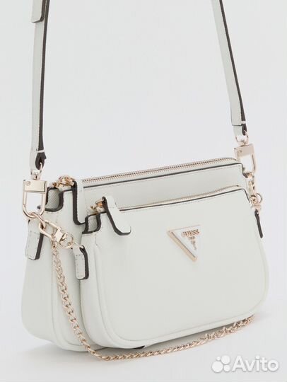 Сумка guess double pouch crossbody