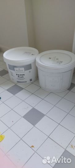 Остатки краски и грунта Majestic