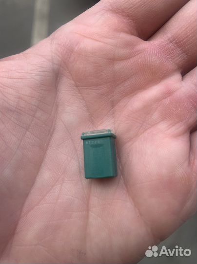 Реле предохранитель зеленый 40А solaris 2 Rio 4