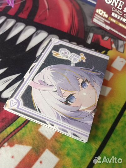 Карточка открывашка с Bailu Honkai Богини
