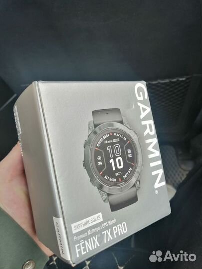 Часы Garmin Fenix 7X Pro Sapphire Solar