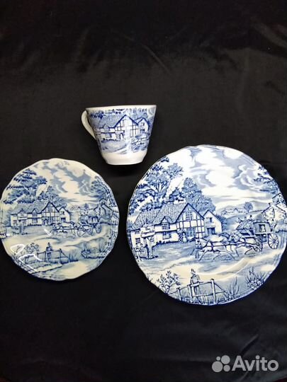 Сервиз чайный английский, винтаж, 60-е годы