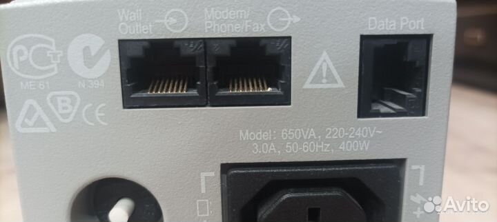 Ибп APC Back-UPS CS 650