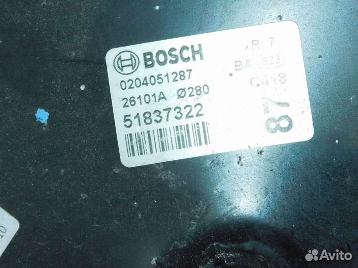 Вакуумный усилитель тормозов фиат дукато 250