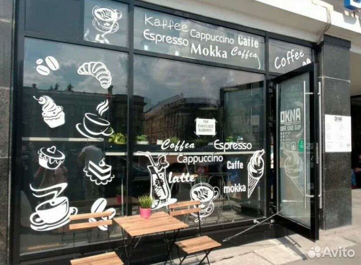 Окна для кафе и магазинов