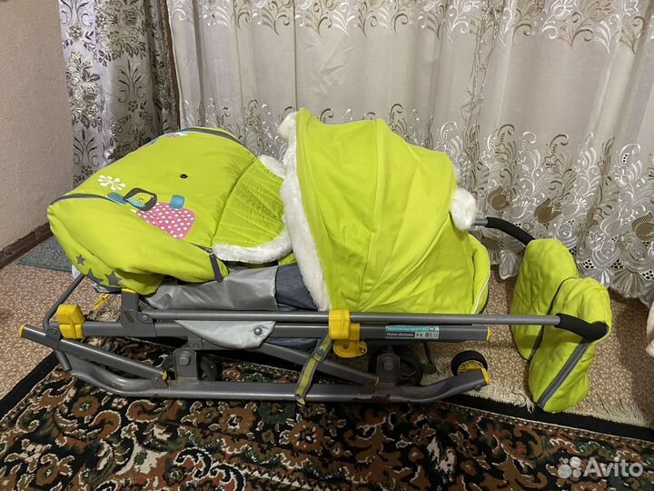Санки коляска ника 7