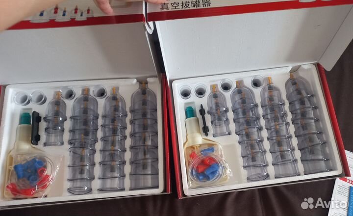 Новые вакуумные массажные банки по 32 шт