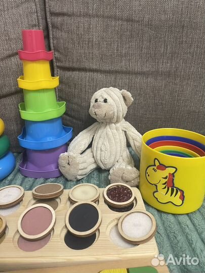Развивающие игрушки пакетом