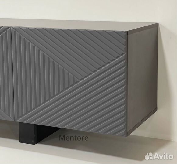 Тумба тв Bravo / графит / 1800х400х300 мм