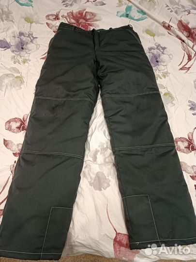 Штаны рабочие теплые новые