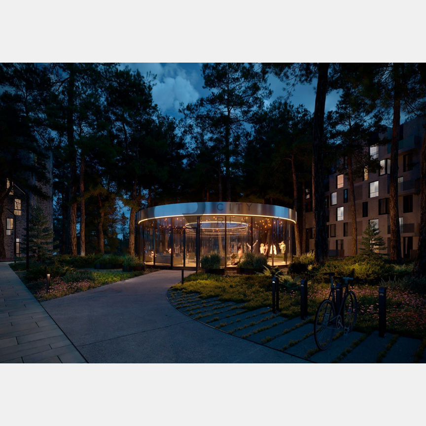 Апартаменты-студия, 33,4 м², 6/6 эт.
