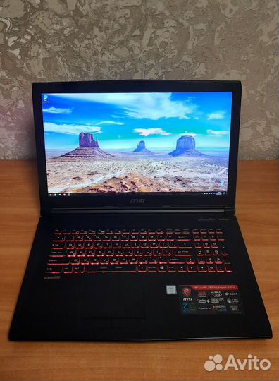Игровой ноутбук MSI 17.3 I7