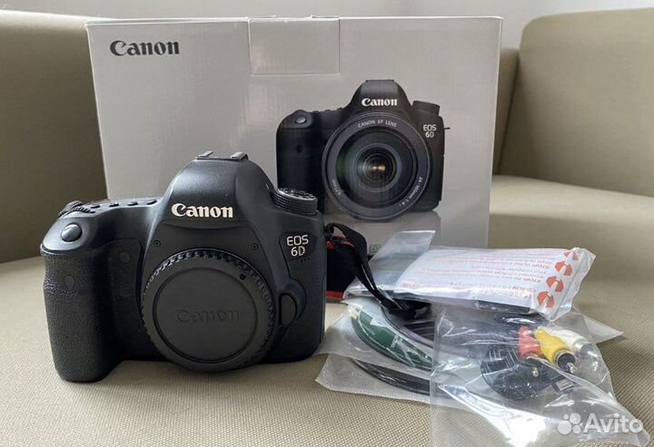 Зеркальный фотоаппарат canon 6d