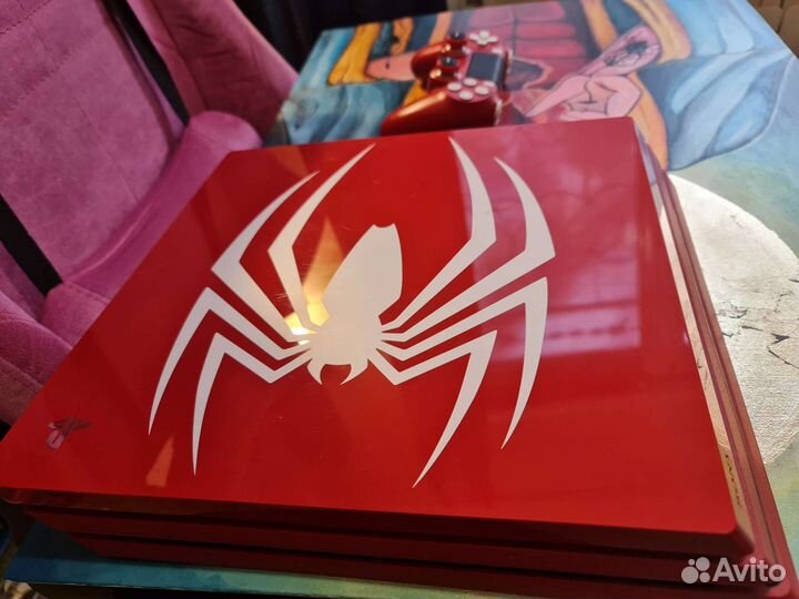 Sony playstation 4 pro 1tb spider man