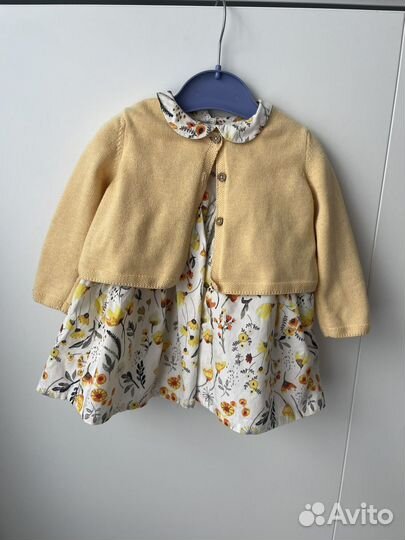 Платье и кардиган