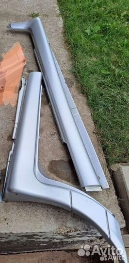 Накладки порог ваз 2114