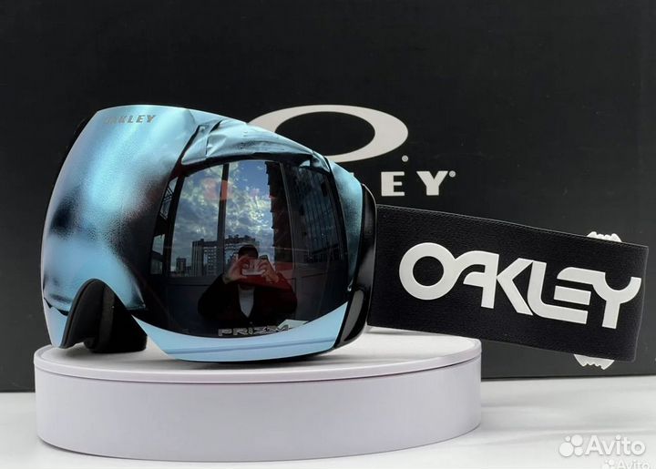 Маска Oakley flight deck L Prizm Sapphire