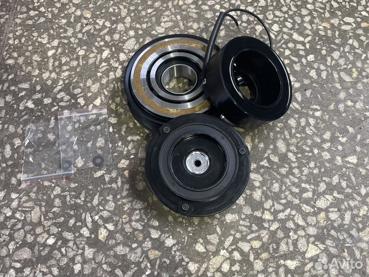 Муфта кондиционера Kia Rio Hyundai Solaris