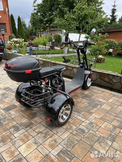 Электроскутер White Siberia WS-PRO trike 3000w