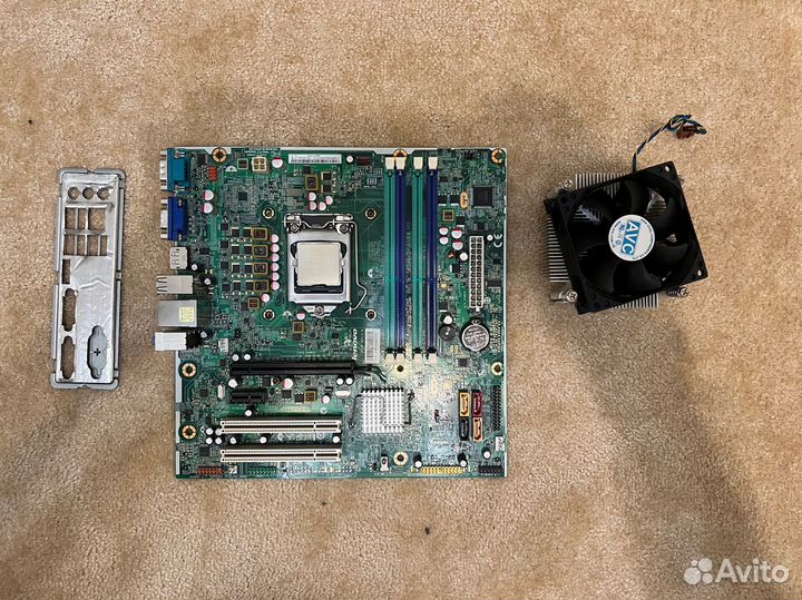 I3 3220 + мать + охлад