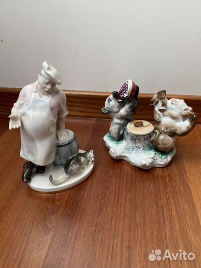 Фарфоровые статуэтки СССР лфз