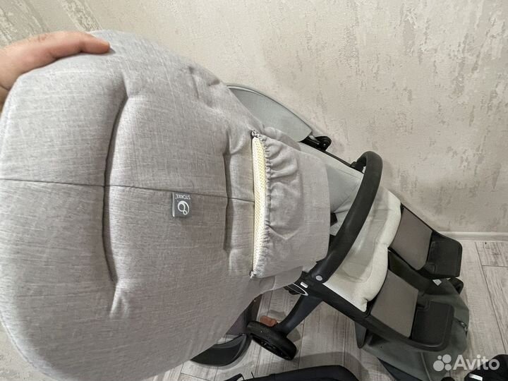 Коляска stokke xplory v6 2 в 1 + люлька + прогулка