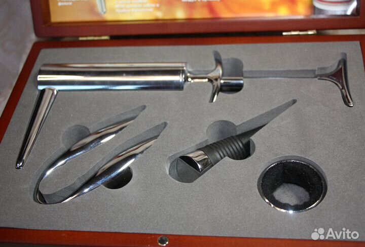 Набор винных аксессуаров с пневматическим штопором