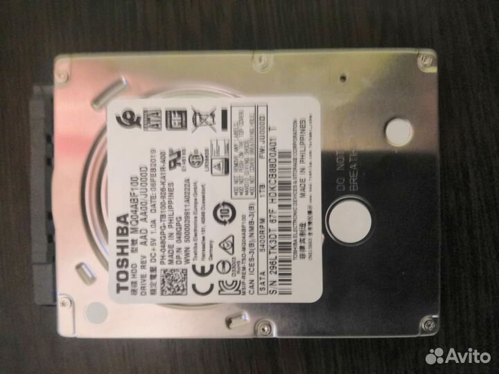 Жесткий диск hdd 1 тб