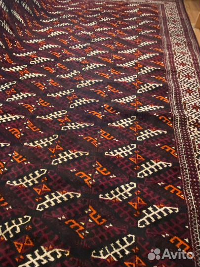 Туркменский ковер ручной работы