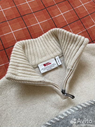 Fjallraven свитер 1/4 zip унисекс S