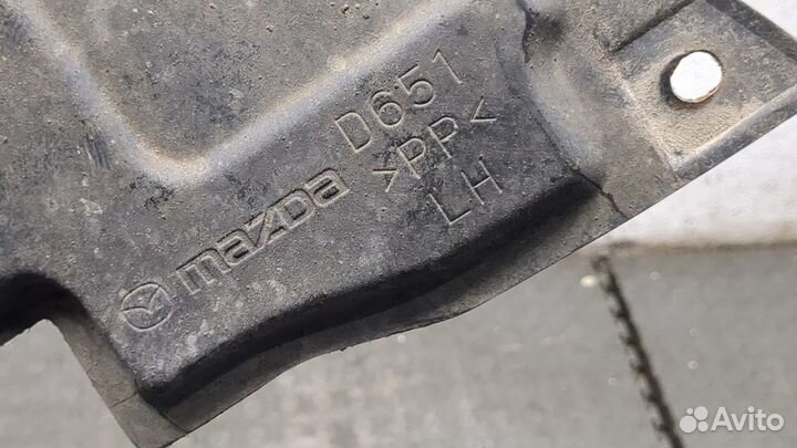 Защита арок (подкрылок) левая передняя Mazda 2