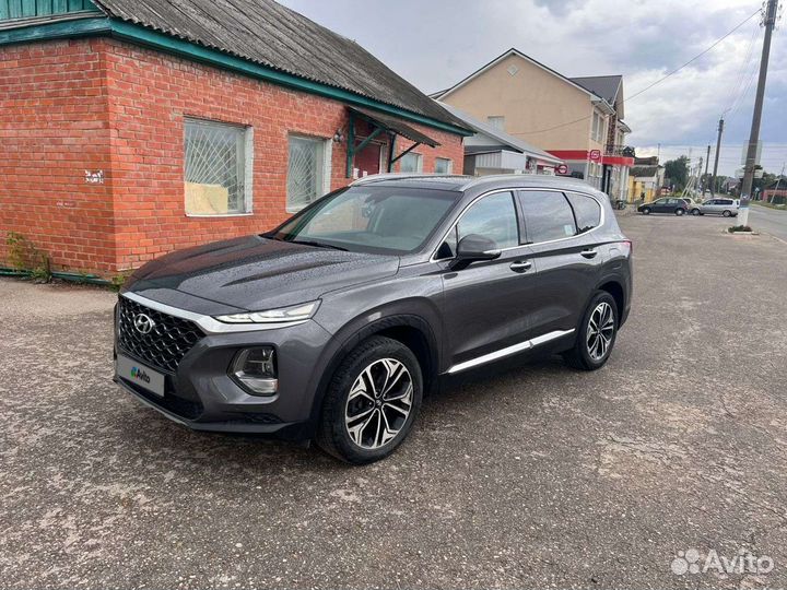 Hyundai Santa Fe 2.2 AT, 2018, 76 000 км