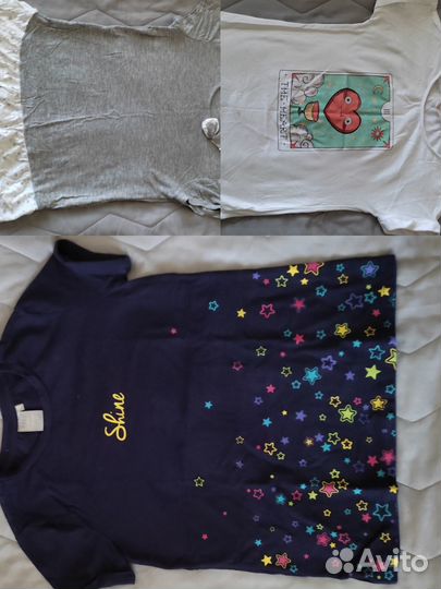 Вещи пакетом на девочку рост 140