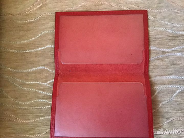 Обложка для паспорта из натуральной кожи