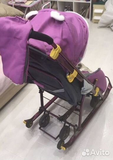 Коляска санки