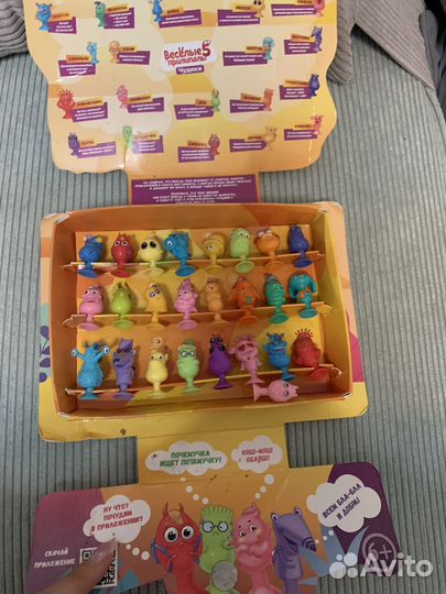 Прилипалы разные (4 вида)