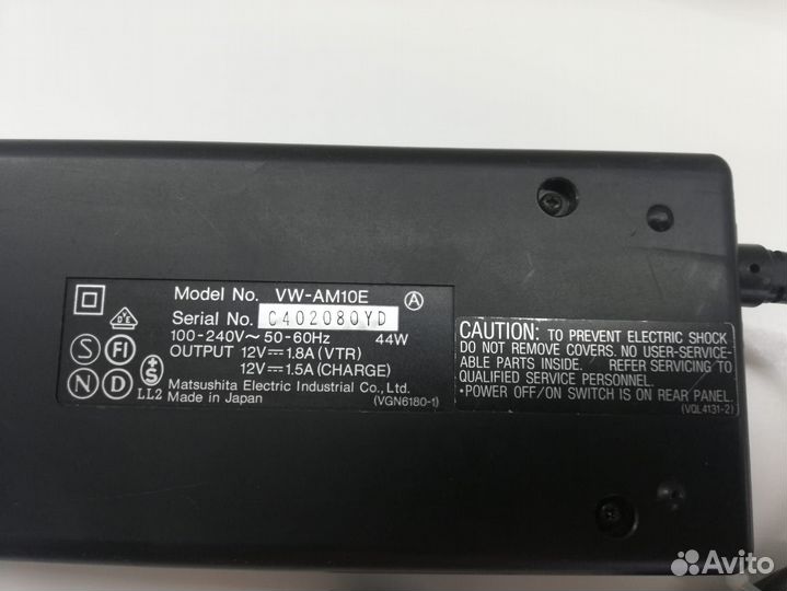 Panasonic VW-AM10 блок питания к видеокамере