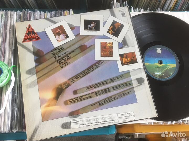 Def Leppard - Pyromania 1983 Venezuela