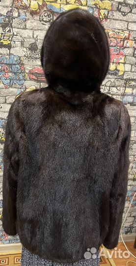 Шуба норковая автоледи размер 44-46