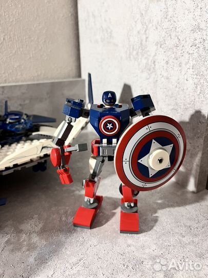 Lego marvel 76032 лего марвел мстители