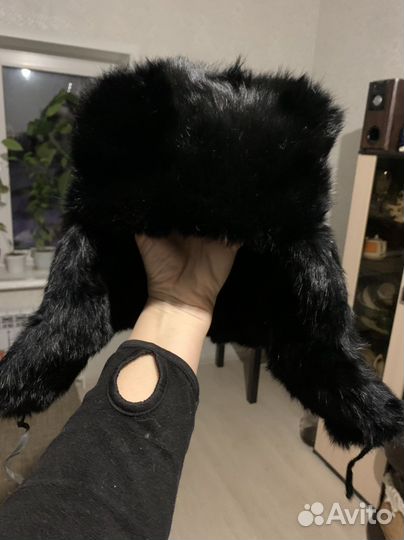 Мужская шапка из кролика р 59