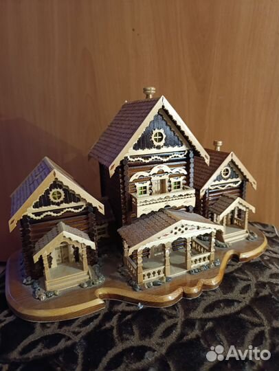 Декоративный домик ручной работы итк СССР