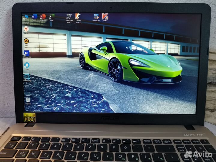 Игровой Asus Intel Gold/12Gb/SSD240GB/MX110 2GB