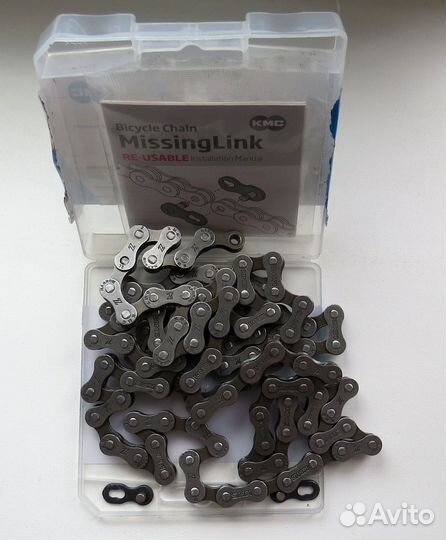 Цепь для велосипеда KMC Z-7, оригинал, 116 звеньев