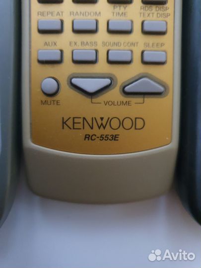 Пульт kenwood музыкального центра