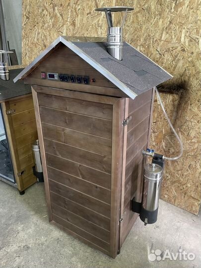 Коптильня холодного и горячего копчения