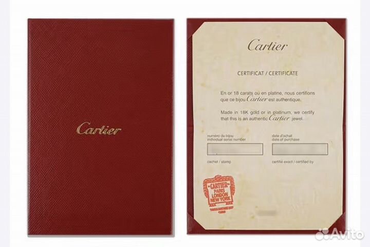 Оригинальные кольца Cartier