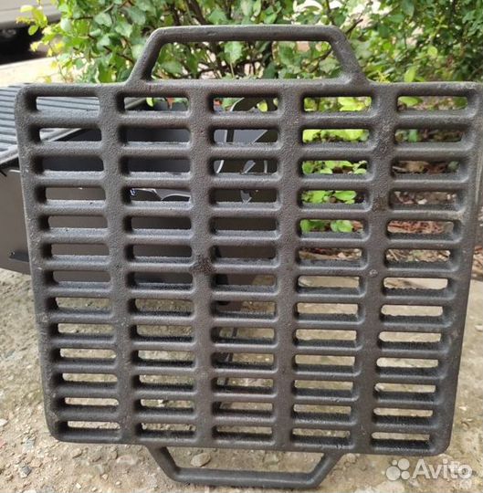Чугунная решетка гриль